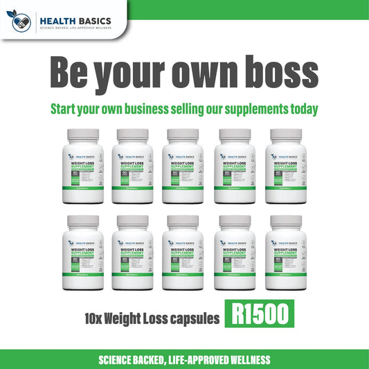 Essential Bundle - 10 Weight Loss Supplement ( R3000 Profit )